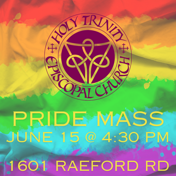Pride Mass at Holy Trinity, Fayetteville